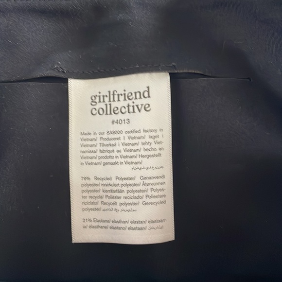 Girlfriend Collective High Rise Run Short - Picture 4 of 6